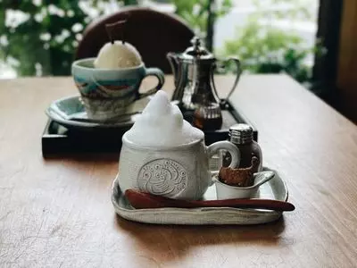 喫茶 ひしや文具店