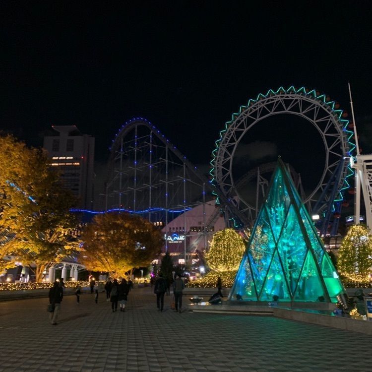 #おでかけ #冬 #東京ドームシティ #イルミネーション
