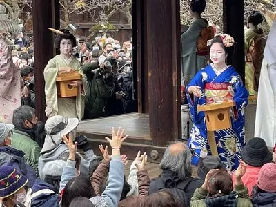 長五郎餅 北野天満宮 境内茶店