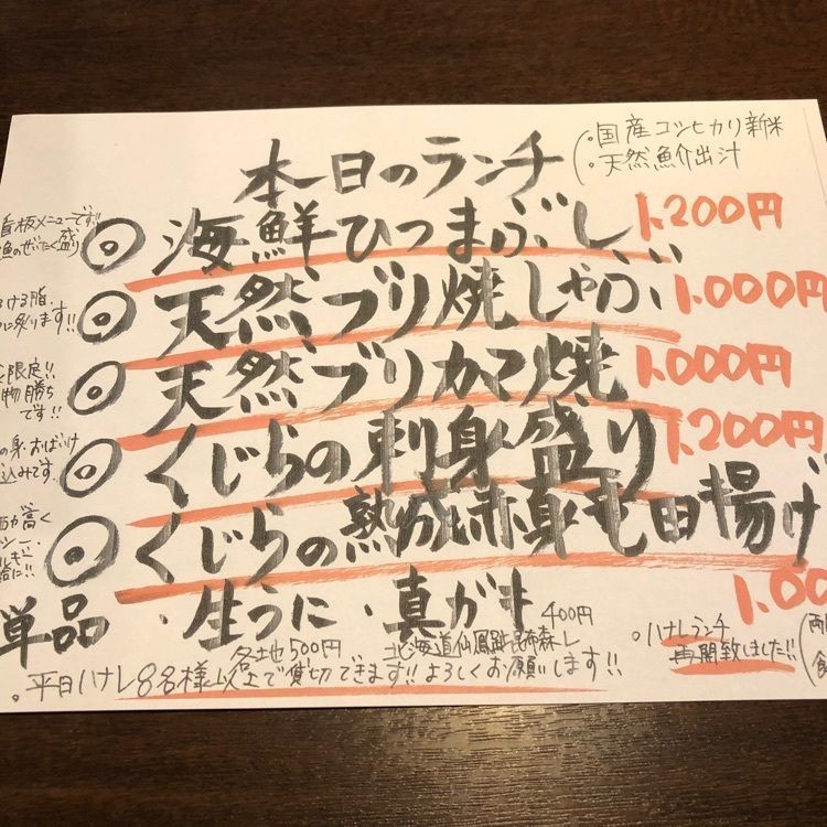 a-chan-0926さんが投稿した鯨の胃袋 西新橋本店に関する口コミの画像
