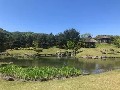 国指定名勝「楽山園」