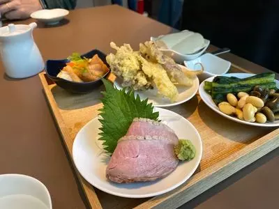 せきれい橋 川上庵