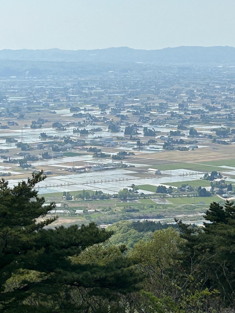 散居村展望台・展望広場