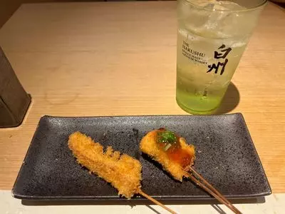 お出汁で食べる串かつと釜めしの専門店 ぎん庵 心斎橋