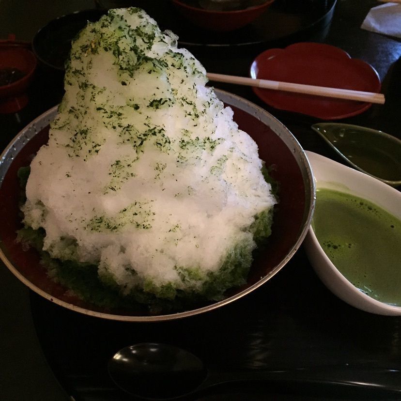 #おでかけ #グルメ #スイーツ #かき氷 #京都 #徳屋