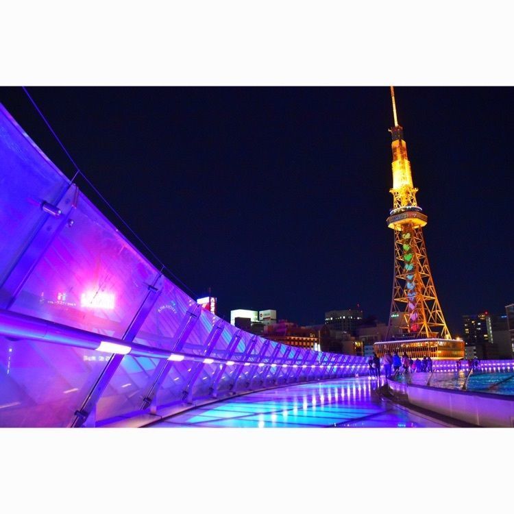 #愛知 #名古屋 #栄 #テレビ塔 #水の宇宙船 #夜景 #ライトアップ #景色 #風景 #カメラ