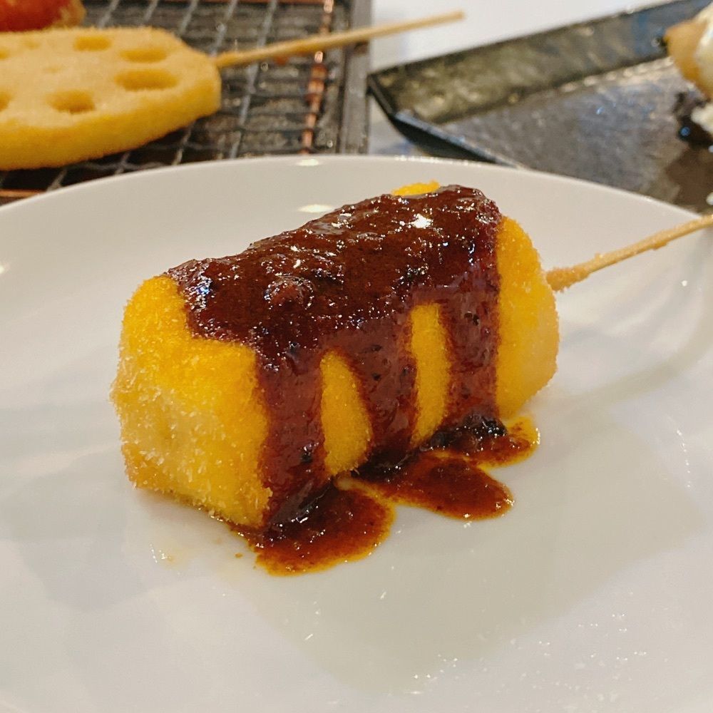 鉄道王さんが投稿した串揚げスタンド HACHIMITSU 錦通り店（888）に関する口コミの画像