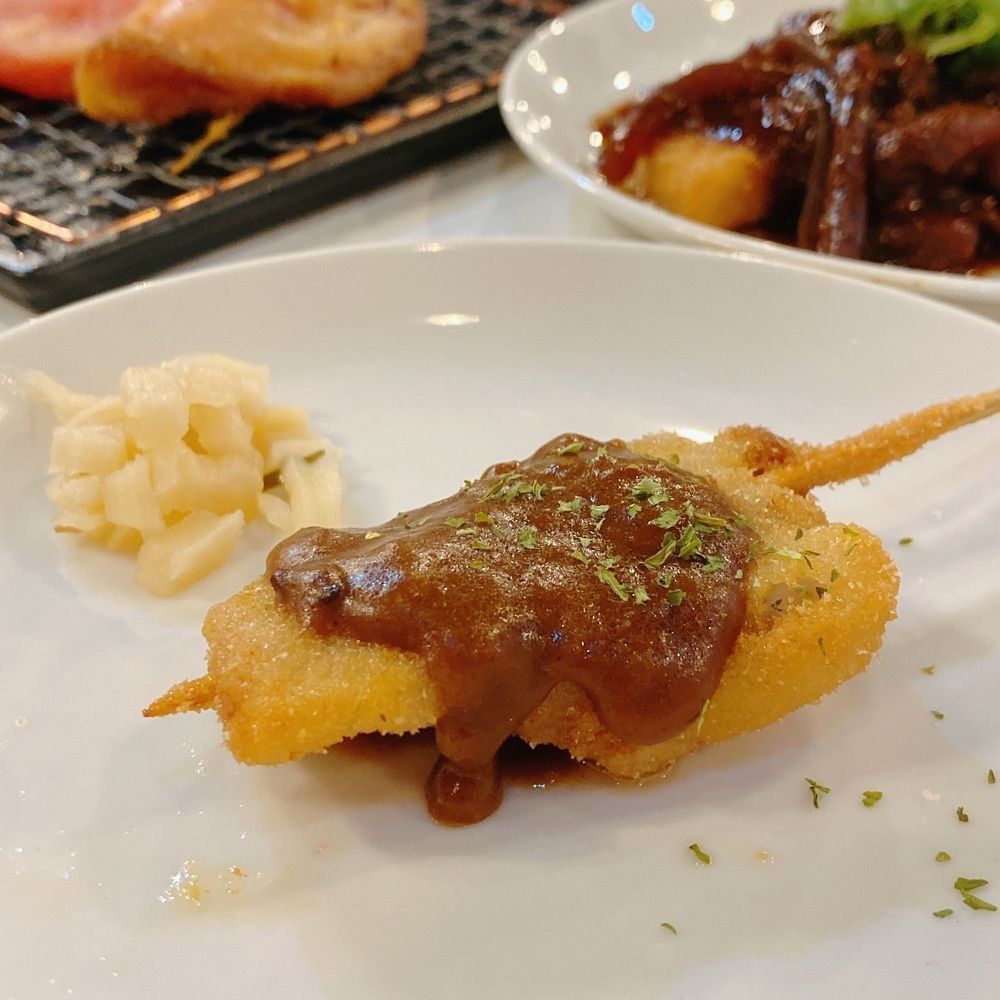 鉄道王さんが投稿した串揚げスタンド HACHIMITSU 錦通り店（888）に関する口コミの画像