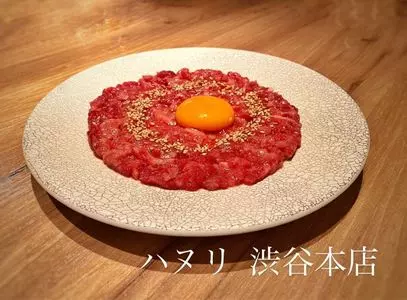 ユッケ 焼肉 生サムギョプサル 手打ち冷麺 ハヌリ 渋谷本店