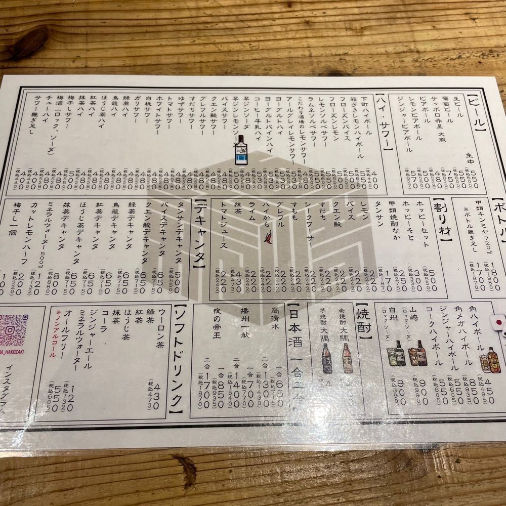 うまみちゃんさんが投稿した酒場 ハコザキ 上野店に関する口コミの画像