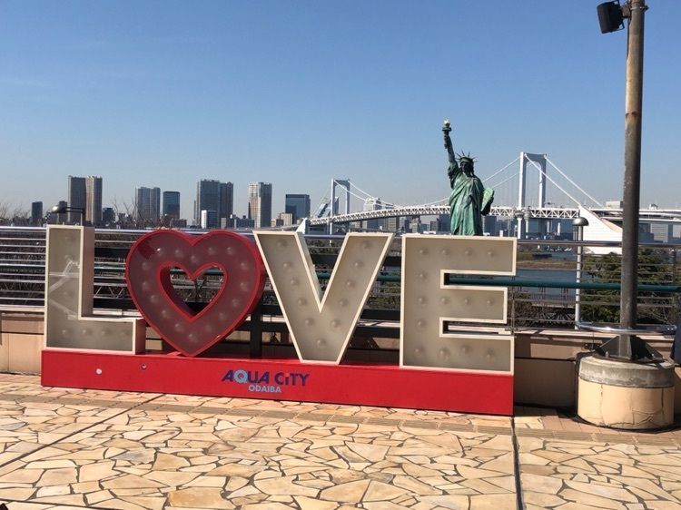 #おでかけ #お台場 #アクアシティお台場 #デートスポット #フォトジェニック