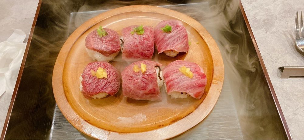 335さんが投稿したかき氷と燻製牛肉寿司 えんとつ KYOTOに関する口コミの画像