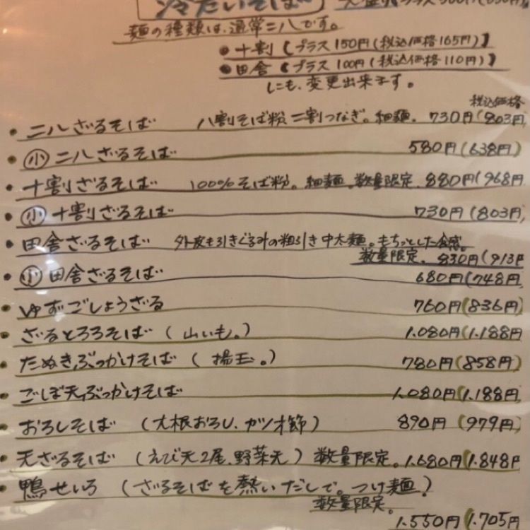 famous_marketさんが投稿したそば乃井に関する口コミの画像