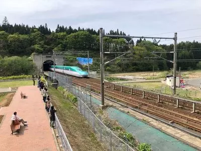 青函トンネル入口広場