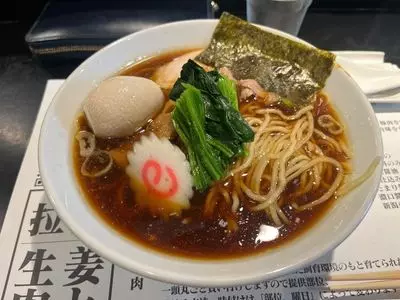 拉麺 生姜と肉