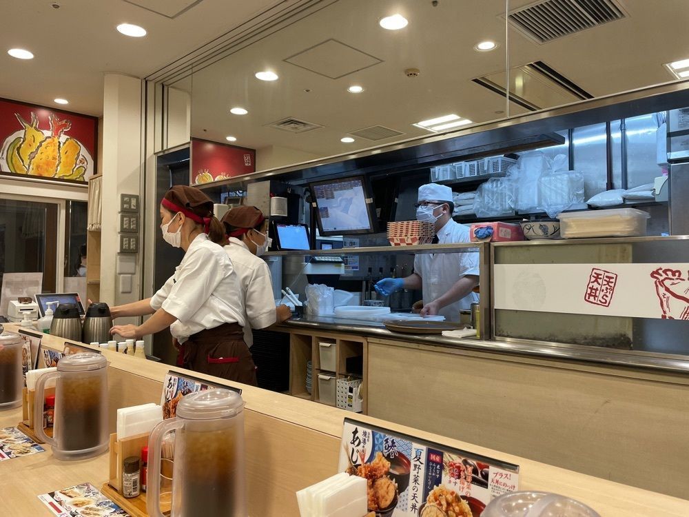 fumiさんが投稿した天丼てんや 川崎アゼリア店に関する口コミの画像