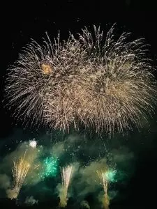 大石田まつり最上川花火大会 2枚目