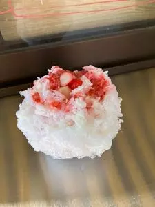 蔵元八義の直営 天然氷のかき氷 道の駅はくしゅうエブリ前店