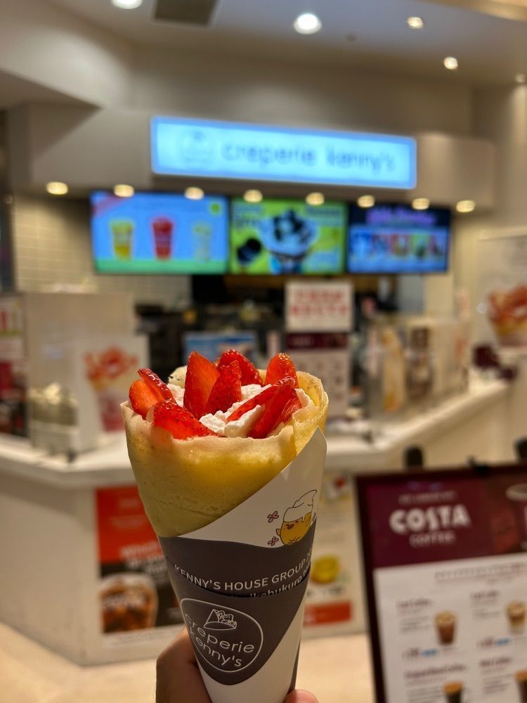 りょうじのごはん【東京・千葉のグルメ記録】さんが投稿したcreperie kenny's ダイバーシティ店（クレープリー ケニーズ）に関する口コミの画像