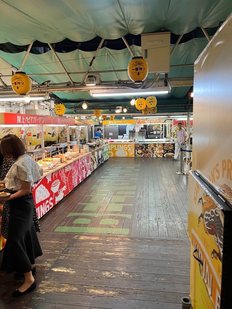 soccer kozou さんが投稿した名鉄百貨店 屋上ビアガーデンに関する口コミの画像
