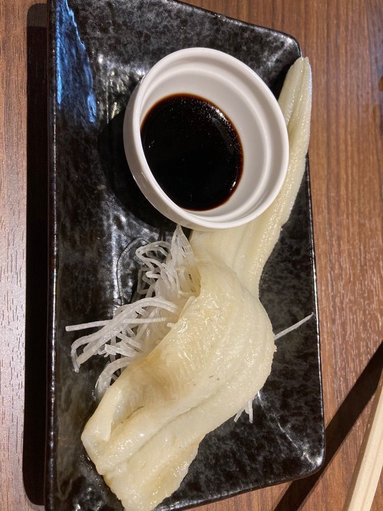 ゆんさんが投稿した煮穴子と白ぎも 大阪福島本店に関する口コミの画像