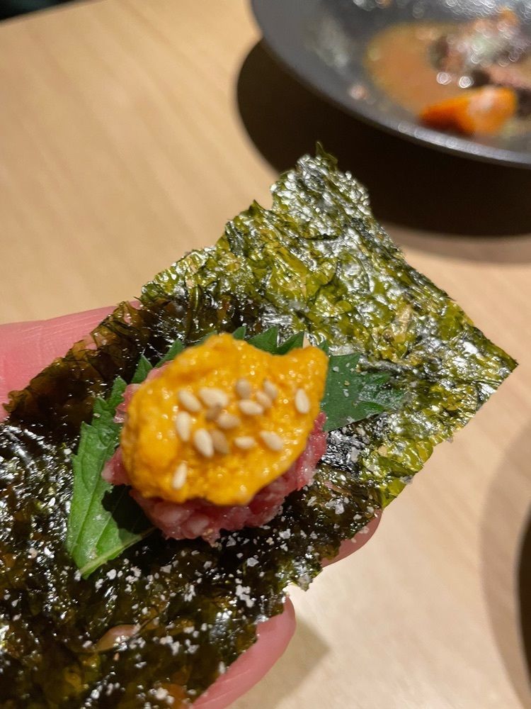 りおん💓さんが投稿した桜肉寿司とビアガーデン　TATE-GAMI 名駅店に関する口コミの画像