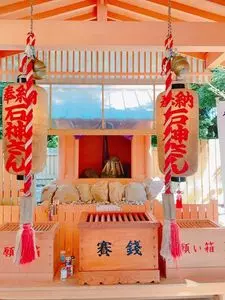 神明神社と石神さん