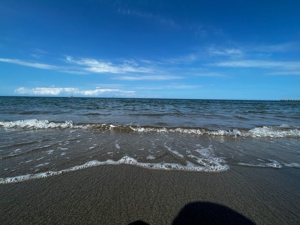 しろくまグルメ🐻‍❄️さんが投稿した小針浜海水浴場に関する口コミの画像