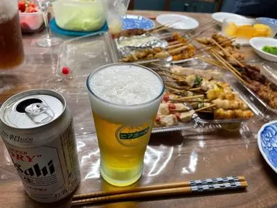 どっかん。