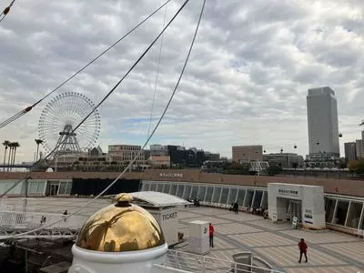 横浜みなと博物館と帆船日本丸