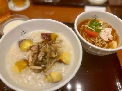 謝朋殿 粥餐庁 さいたま新都心コクーン店（Cafe＋CHINESE KAYU-SANTIN シャホウデン・カユサンチン）