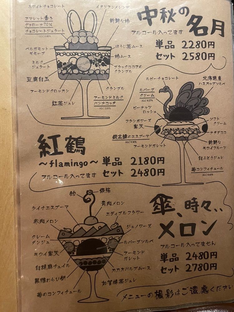 mayu mayuさんが投稿した夜パフェ専門店ななかま堂に関する口コミの画像