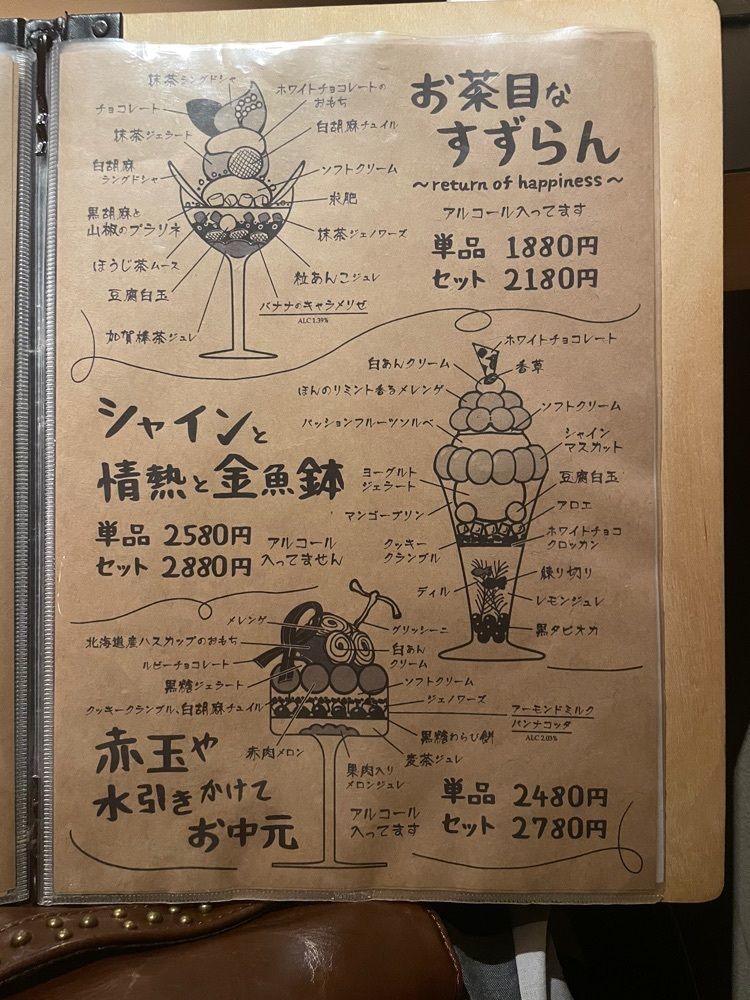 mayu mayuさんが投稿した夜パフェ専門店ななかま堂に関する口コミの画像