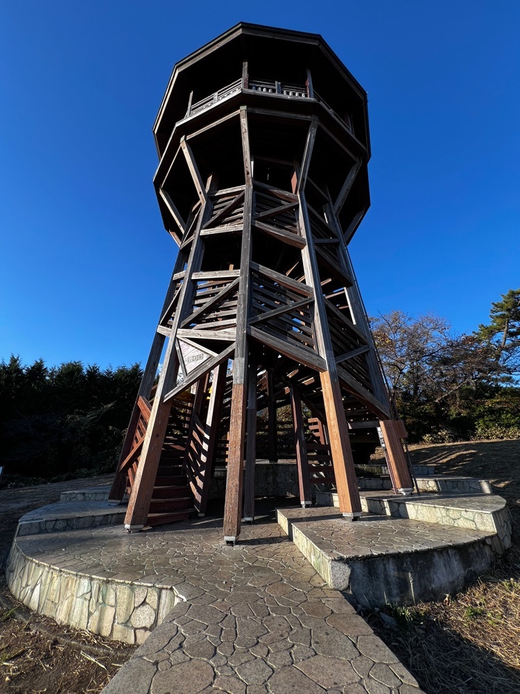 菜の花台園地展望台