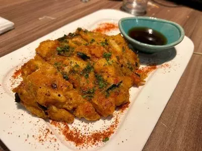 赤い壺