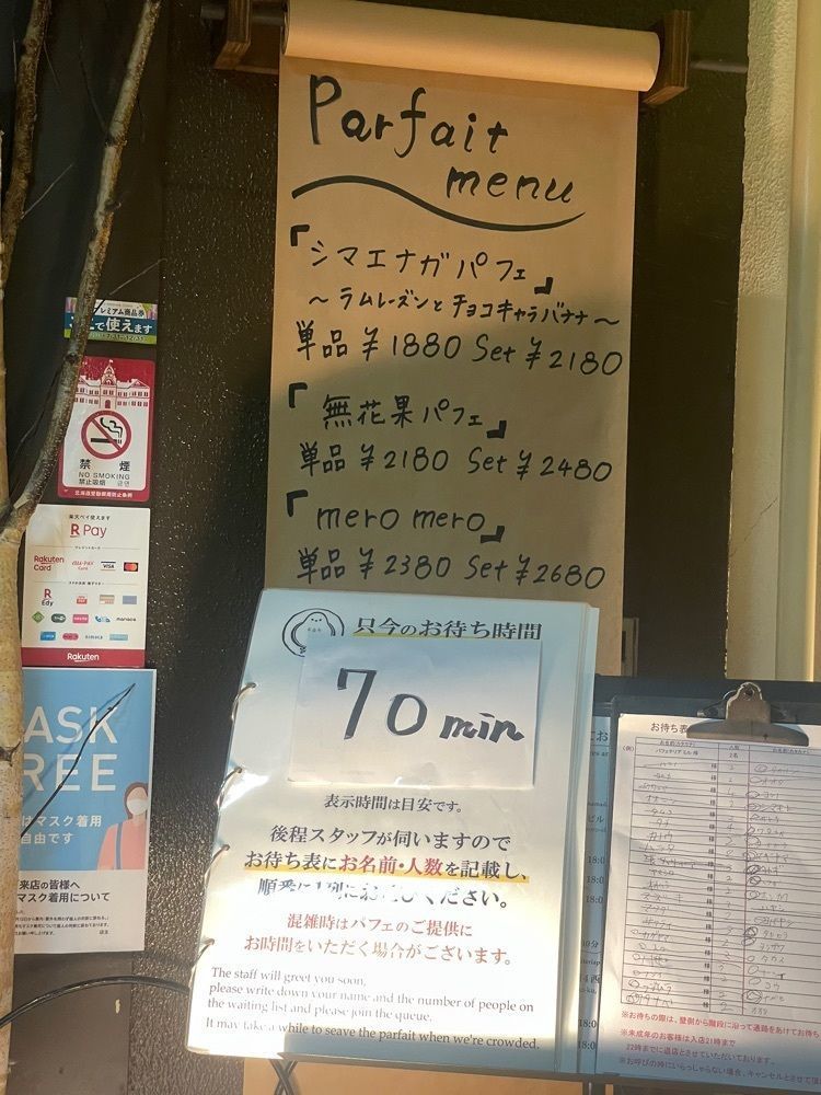 mayu mayuさんが投稿した夜パフェ専門店 パフェテリア ミル（Parfaiteria miL）に関する口コミの画像