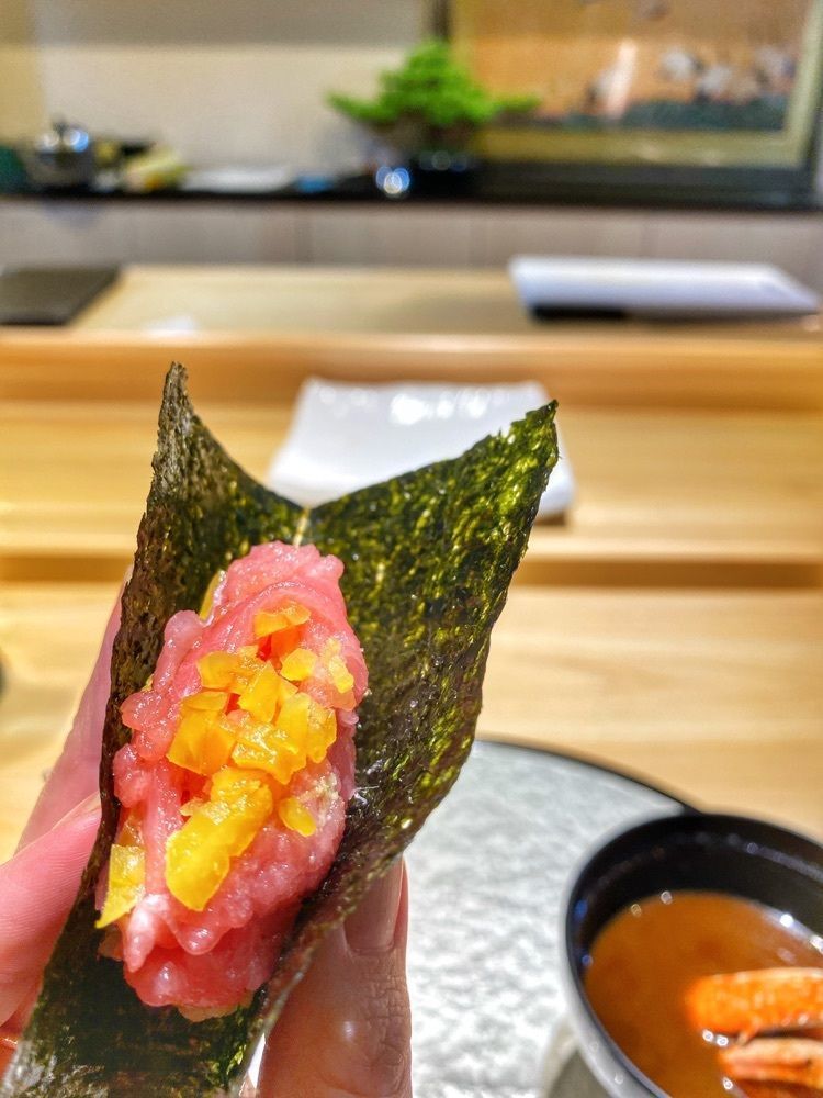 ajisaiさんが投稿した京橋 天冨良と鮨 いしいに関する口コミの画像