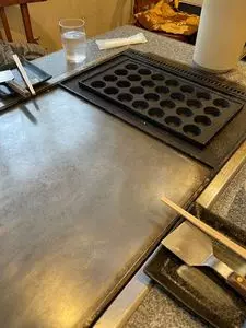 おこのみ焼き　花茶栗