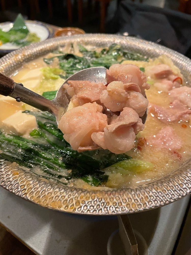 あゆまるグルメさんが投稿した博多 もつ鍋 灯り家に関する口コミの画像