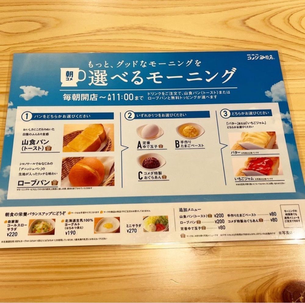 kaze_gourmetさんが投稿したコメダ珈琲店 幡ヶ谷駅前店に関する口コミの画像