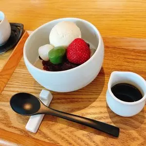 小倉山荘カフェ