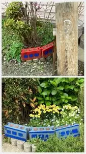 大雄山線駅舎カフェ1の1