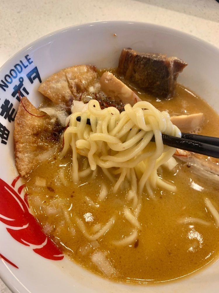 リトアニアの貴公子さんが投稿したSHRIMP NOODLE 海老ポタ（シュリンプ ヌードル 海老ポタ）に関する口コミの画像