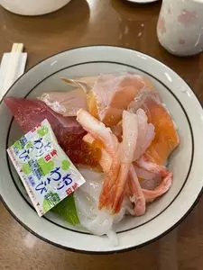市場の食堂