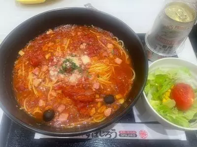 釜あげスパゲッティ すぱじろう 武蔵小杉 フードコート