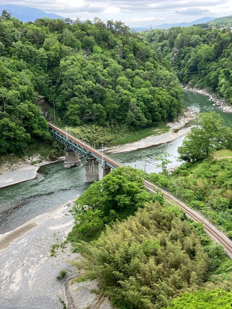 べべさんが投稿した天龍峡大橋　そらさんぽ天龍峡に関する口コミの画像