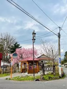 旧草軽電鉄北軽井沢駅舎