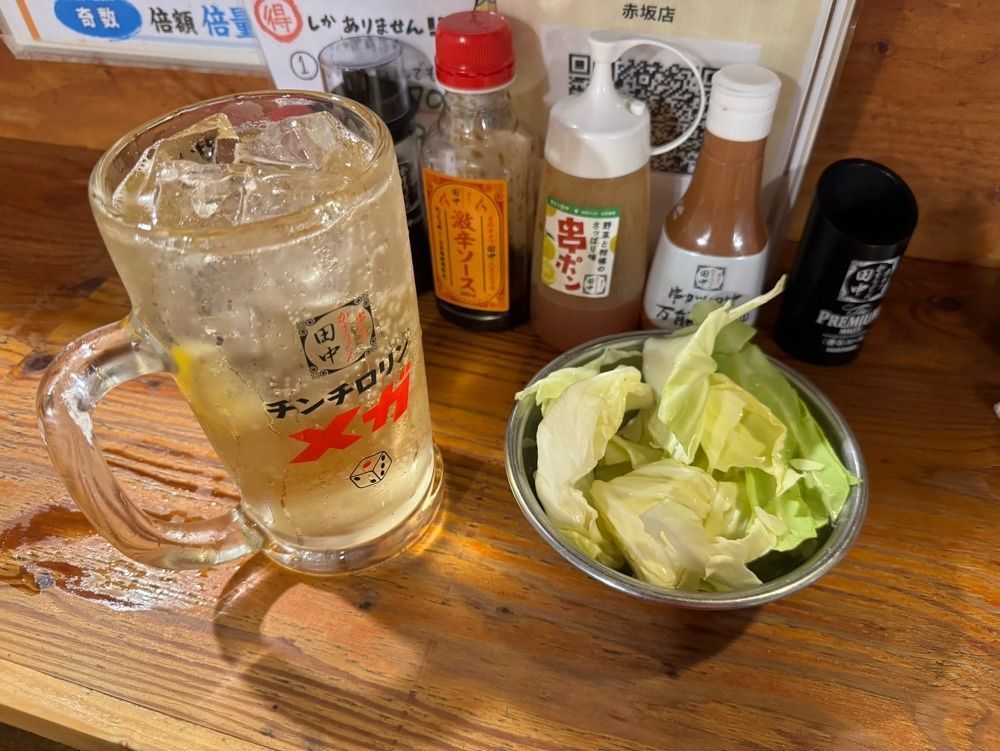 きゃっさーさんが投稿した串カツ田中 赤坂店に関する口コミの画像