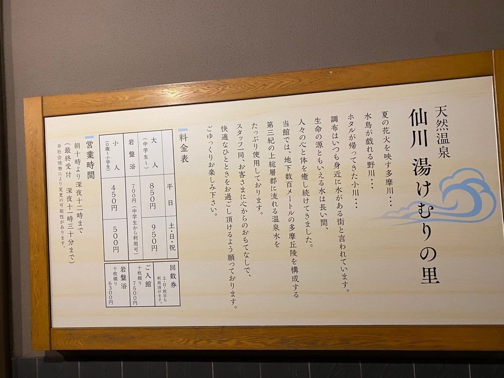 けんけんさんが投稿した仙川 湯けむりの里に関する口コミの画像