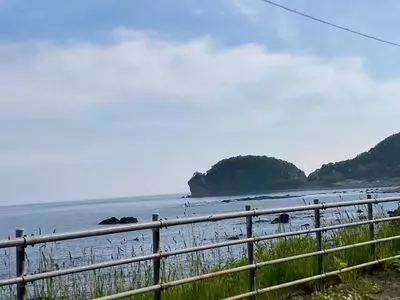 カムイワッカ湯の滝